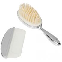 Посребрени четка и гребен Widdop Bambino, Baby