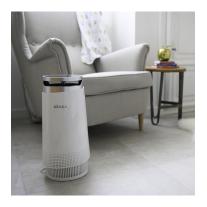 Пречиствател за въздух с LED осветление, с карбонов и HEPA филтри, Beaba