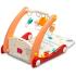 Проходилка с музикална подложка 2 в 1 Caretero Toyz - Розова
