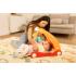 Проходилка с музикална подложка 2 в 1 Caretero Toyz - Розова