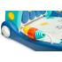 Проходилка с музикална подложка 2 в 1 Caretero Toyz - Синя