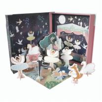 Пъзел и фигурки за игра, Floss & Rock, Балерини