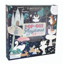 Пъзел и фигурки за игра, Floss & Rock, Балерини