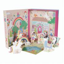 Пъзел и фигурки за игра, Floss & Rock, Феята на дъгата