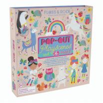 Пъзел и фигурки за игра, Floss & Rock, Феята на дъгата