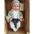 Magic baby кукла John със сива шапка и играчка