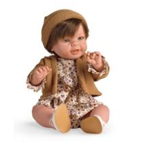 Magic baby кукла Paula с кафява жилетка и шапка