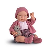 Magic baby кукла Jenny с розова жилетка и коте