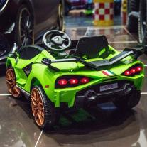 OCIE Кола акумулаторна 12V Power с родителски контрол Зелена 3470020-2R