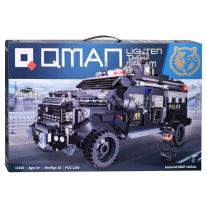 Конструктор, Qman, Mine City, Брониран камион SWAT