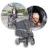 Дъждобран за детска количка Reer RainSafe Active