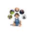 Антифон Reer SilentGuard Kids сив