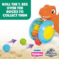 TOMY Toomies Jurassic World Бутни и събери с T.rex,12м+