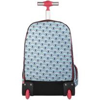 Milan Раница Peacock, с колелца, с 6 отделения, 25 L, синя