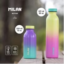 Milan Бутилка за вода Sunset, изотермична, 354 ml