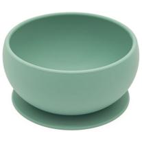 Силиконова купичка за хранене с вакуумна основа Sassi 6м+ Мечка