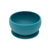 Силиконова купичка за хранене с вакуумна основа Sassi 6м+ Слон