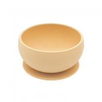 Силиконова купичка за хранене с вакуумна основа Sassi 6м+ Ленивец