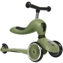 Детска тротинетка Scoot & Ride Highwaykick1 2 в 1 Olive
