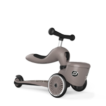 Детска тротинетка Scoot & Ride Highwaykick1 2 в 1 Brown Lines