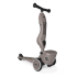Детска тротинетка Scoot & Ride Highwaykick1 2 в 1 Brown Lines