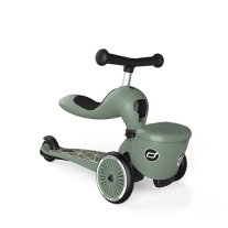 Детска тротинетка Scoot & Ride Highwaykick1 2 в 1 Green Lines
