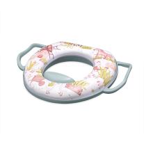 Седалка за тоалетна чиния с дръжки Lorelli - Зелена