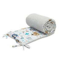 Обиколник За Детска Кошара Sensillo Горски Животни -Светло Сив