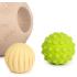 Сензорни топки Miniland - Eco Big Sensory Balls, 5 броя