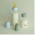 Бебешка бутилка РР с аксесоари Bibs Baby Blue, каучук, 150 ml