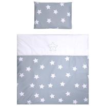 Сет за люлка Lorelli First Dreams, звезди, Blue Grey Mist