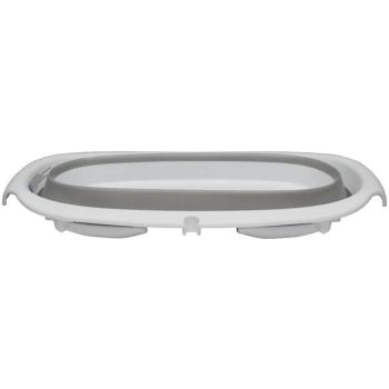 Сгъваема бебешка вана Vital Baby - Hygiene, сива/бяла