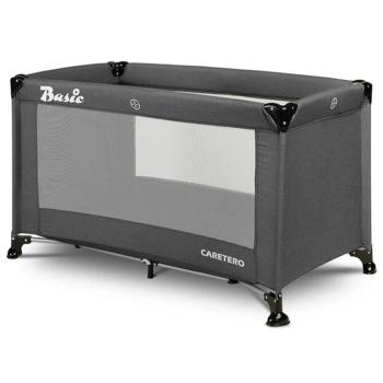 Сгъваема кошара на 1 ниво Caretero - Basic, Graphite