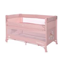 Сгъваема кошара на две нива Lorelli - Up and Down, Mellow Rose Sleeping Animals