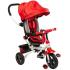 Сгъваема триколка Caretero Toyz - Wroom, червена