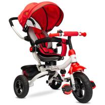 Сгъваема триколка Caretero Toyz - Wroom, червена