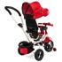 Сгъваема триколка Caretero Toyz - Wroom, червена