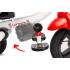 Сгъваема триколка Caretero Toyz - Wroom, червена