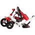Сгъваема триколка Caretero Toyz - Wroom, червена