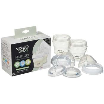 Шишета за хранене Vital Baby - Anti-Colic, 150 ml, 0+ месеца, 2 броя