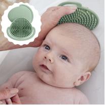 Анти-бактериална силиконова четка Shnuggle Eucalyptus