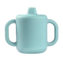 Силиконова чаша за обучение BEABA, Blue