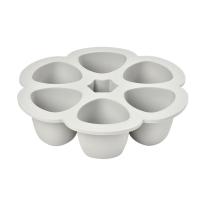 Силиконова форма за замразяване на бебешка храна BEABA, 6х150 мл, Light Mist