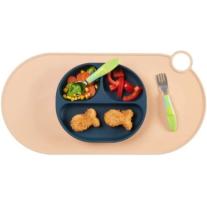 Силиконова противоплъзгаща постелка за хранене Vital Baby - 49 х 24.5 cm