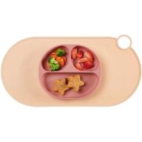 Силиконова противоплъзгаща постелка за хранене Vital Baby - 49 х 24.5 cm