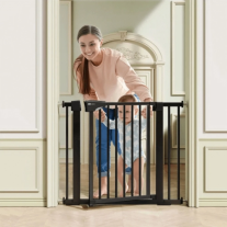 Черна преграда за стълби с удължение 7см. + 14см. в сет 