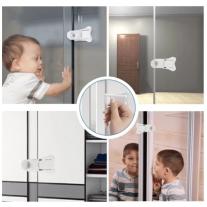 Стопери за плъзгащи се врати за безопасност на децата Sipo, 2 броя 