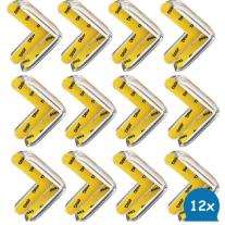 Предпазители за ъгли и ръбове на мебели Sipo, 12 броя, Г-образна 