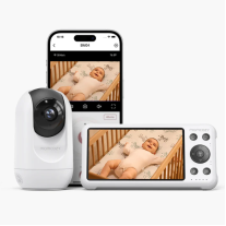 Смарт бебефон с Wifi камера и монитор 2 в1 MOMCOZY - 5'' 