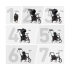 Сгъваема триколка smarTrike 7-в-1 STR5 B&W